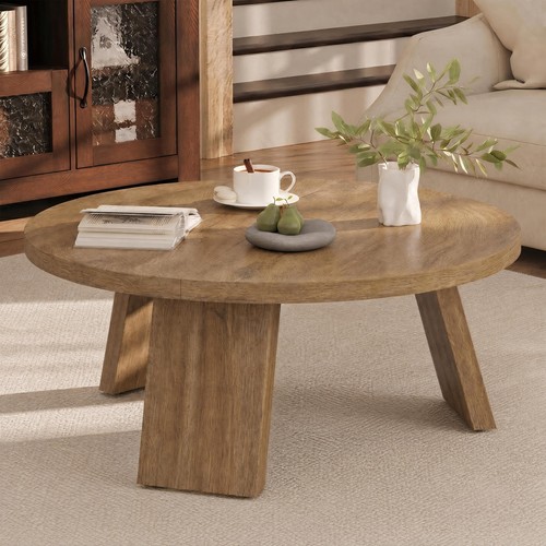 Round coffee table - table, 33.5"