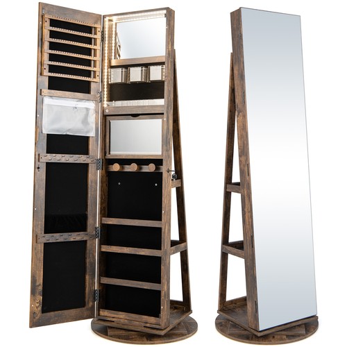 360 rotating mirrored jewelry - mirrored,